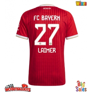 Bayern Munich Konrad Laimer #27 Replica Home Stadium Shirt for Women 2026-27 Short Sleeve